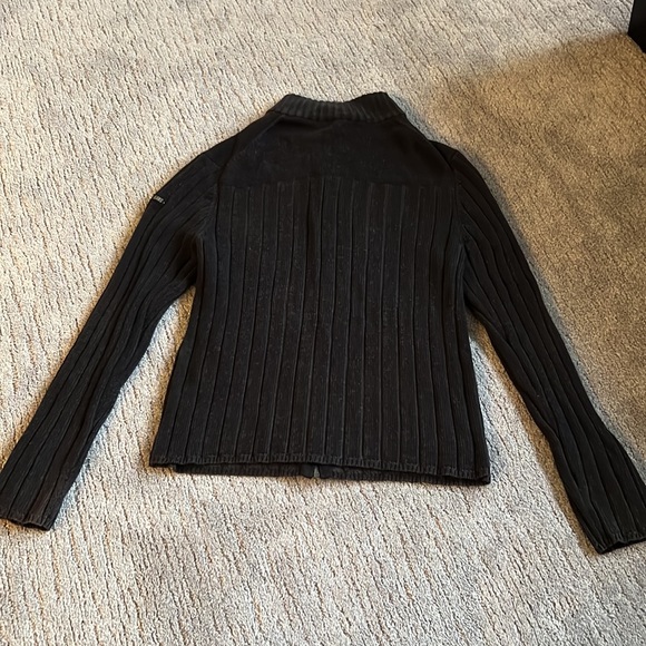 EUC Calvin Klein Jeans Size Large Zip Cardigan Sweater - Picture 8 of 8